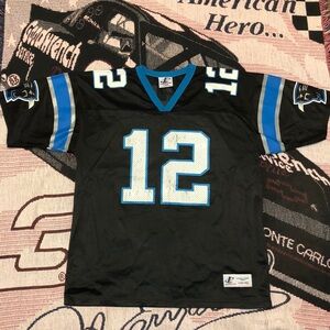 Vintage Carolina Panthers Kerry Collins Logo Athletic